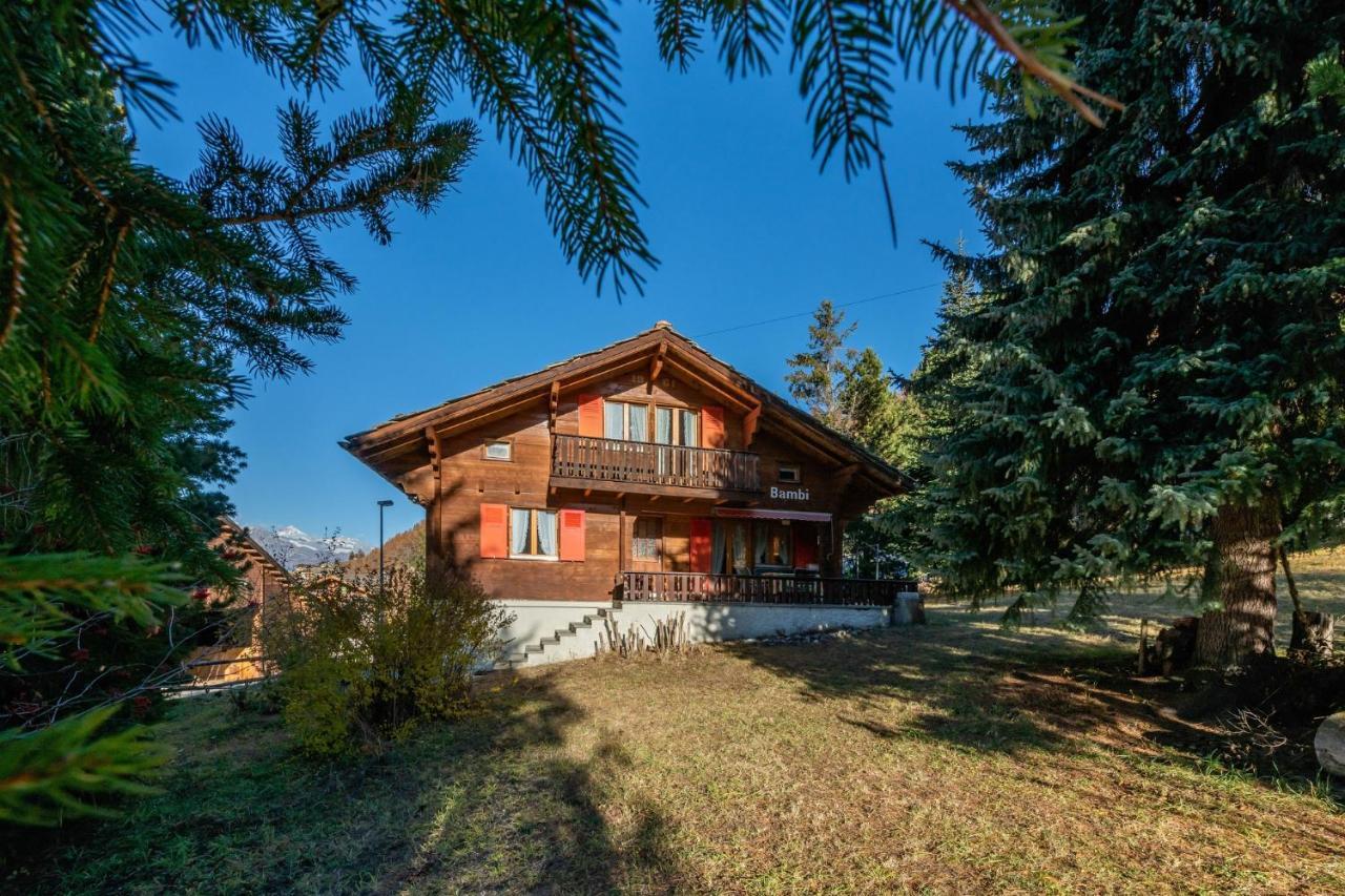 Appartement Chalet Bambi "Marchenhaft" à Grächen Extérieur photo